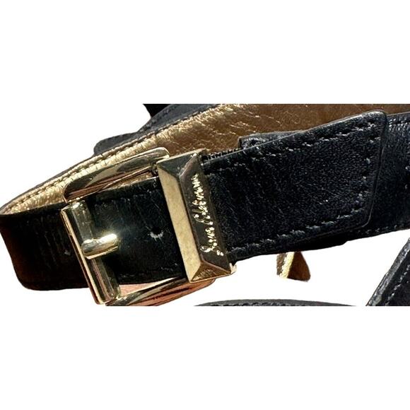 Sam Edelman Women’s Leopard Wood Platform Wedge Sandals Size 8 - Picture 9 of 10